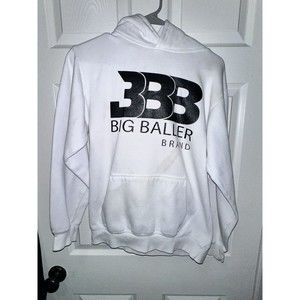 Big Baller Brand Logo Hoodie Black Sz M Lonzo Lamelo